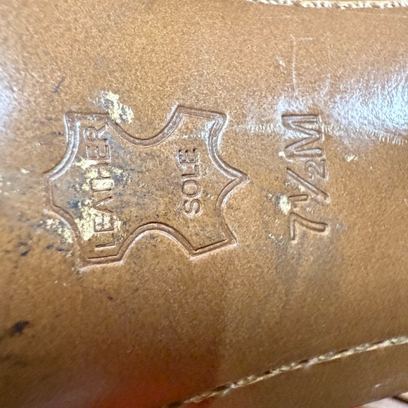 Tory Burch Bleecker slingback sandal hexagonal heel metallic accent size 7.5 - Picture 5 of 15